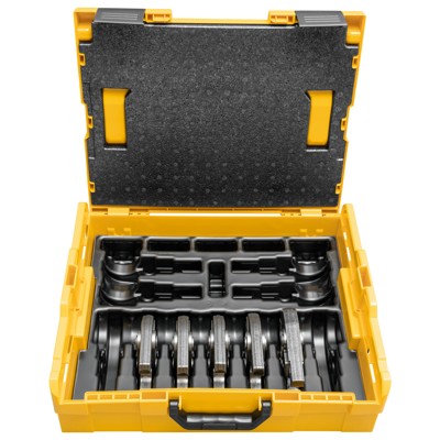 Presszangen Mini Set M15-18-22-28-35 im Systemkoffer L-Boxx von Rems