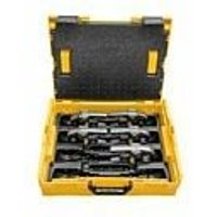 Presszangen-Set v 571162 15-18-22-28-35, in L-Boxx (gelb) - Rems von Rems