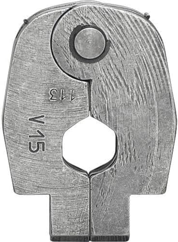 REMS Pressring (Presszangen) V 15 mm Rohr - Durchmesser 45 (PR-2B), Zubehör für REMS Radialpressen, System AHLSELL A-press koppar, hochbelastbar, aus besonders zähhartem Spezialstahl von Rems