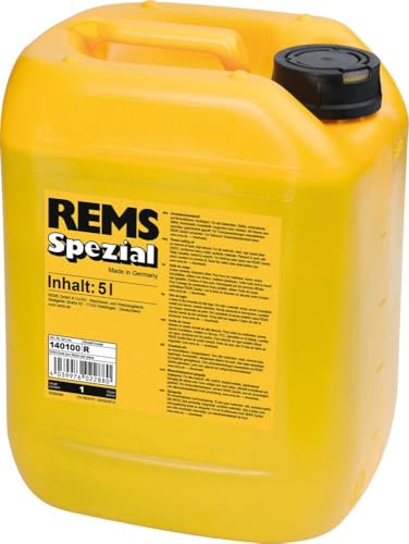 Rems Gewindeschneidstoff (Spezial Spraydose, 5 Liter, Hochlegierter Gewindeschneidstoff auf Mineralölbasis) 140100 R von Rems