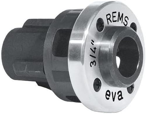 REMS Schnellwechsel-Schneidkopf, S R3/8“ - Zubehör für Ratschenhebel eva und andere Fabrikate, Problemlösung für schwer zugängliche Stellen, Rohrgewinde kegelig rechts von Rems