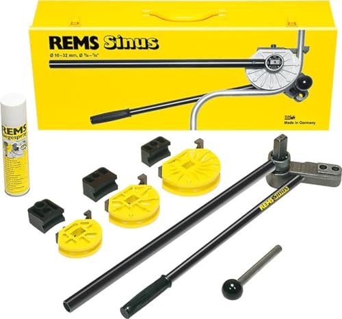 REMS Sinus Set – Robuste Rohrbiegemaschine manuell Universal Sinus SET15 – 18 – 22 mm von Rems
