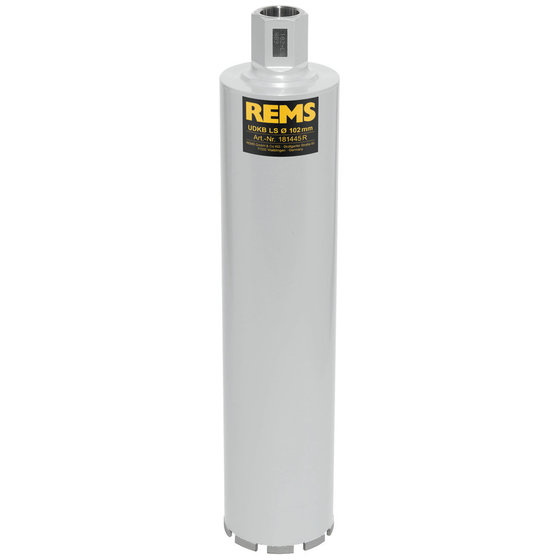 REMS - Universal-Diamant-Kernbohrkrone LS ø102 x 420mm x UNC 1.1/4" von Rems