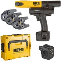 Radial-Pressmaschine Mini-Press ACC + Kunststoff-Systemkoffer + 3 Stk. Presszangen Mini G 16, 20, 26 + 2. Akku 14,4 V Radial-Pressmaschine Mini-Press ACC + Kunststoff-Systemkoffer + 3 Stk. Presszangen Mini G 16, 20, 26 + 2. Akku 14,4 V von Rems