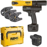 Radial-Pressmaschine Mini-Press ACC + Kunststoff-Systemkoffer + 3 Stk. Presszangen Mini TH 16, 20, 26 + 2. Akku 14,4 V Radial-Pressmaschine Mini-Press ACC + Kunststoff-Systemkoffer + 3 Stk. Presszangen Mini TH 16, 20, 26 + 2. Akku 14,4 V von Rems