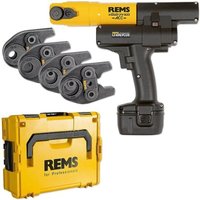 Radial-Pressmaschine Mini-Press ACC + Kunststoff-Systemkoffer + 4 Stk. Presszangen Mini TH 16, 20, 26, 32 Radial-Pressmaschine Mini-Press ACC + Kunststoff-Systemkoffer + 4 Stk. Presszangen Mini TH 16, 20, 26, 32 von Rems