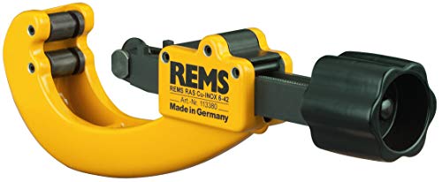 Rems 113380 R Rohrabschneider RAS Cu,Inox 6-42 mm (Trennen von Rohre Durchmesser 6–42 mm, 1/4–1 5/8"; Wanddicke s ≤ mm 4; Robust; Stabil) von Rems