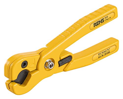 Rems ROS P FLEX 22 (Einhand-Rohrschere für flexible Kunststoffschläuche und Kunstsoffrohre, ⌀ 22 mm) 291400 R von Rems