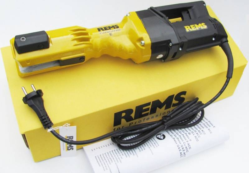 Rems Werkstattpresse REMS Pressmaschine Power Press E SE Nr. 572100 für Pressbacke Sa… von Rems
