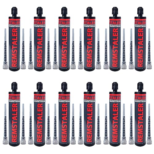 12x Remstaler VERBUNDMÖRTEL 300ml | -HÖCHSTE QUALITÄT- made in GERMANY | Injektionsmörtel | Montagemörtel | STYROLFREI von Remstaler Befestigungstechnik