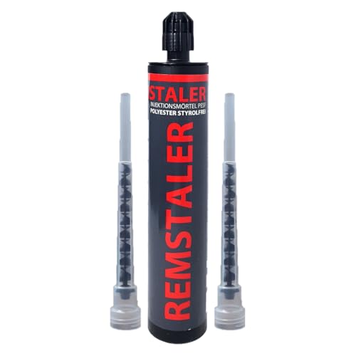 1x Remstaler VERBUNDMÖRTEL 300ml | -HÖCHSTE QUALITÄT- made in GERMANY | Injektionsmörtel | Montagemörtel | STYROLFREI von Remstaler Befestigungstechnik
