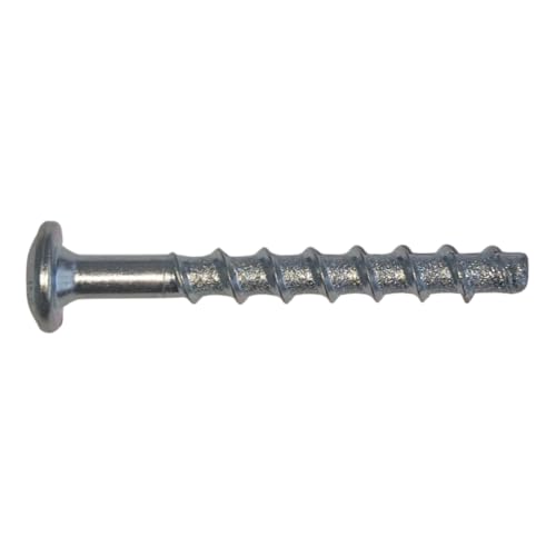 25x Remstaler BETONSCHRAUBE Linsenkopf mit Torx-Antrieb | Stahl verzinkt | Ø5 - Ø6 | ETA Zulassung | made in GERMANY | Betonschrauben (6x80) von Remstaler Befestigungstechnik