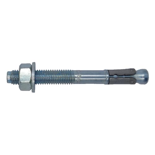 25x Remstaler BOLZENANKER | Stahl verzinkt | M6 M8 M10 M12 M16 M20 | made in GERMANY | Stahlanker | Keilanker | Betondübel | Spreizanker | Hülsenanker (6x40) von Remstaler Befestigungstechnik