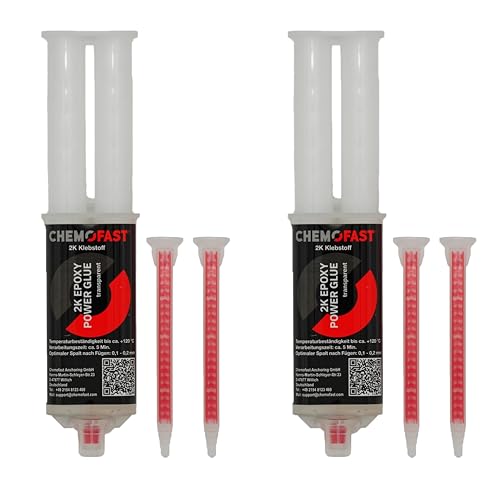2x Remstaler 2K EPOXIDKLEBER | Kraftkleber | extra Stark für Innen- und Außenbereich inkl. 2 Mischer | transparent 2x Remstaler 2K EPOXIDKLEBER | Kraftkleber | extra Stark für Innen- und Außenbereich inkl. 2 Mischer | transparent von Remstaler Befestigungstechnik
