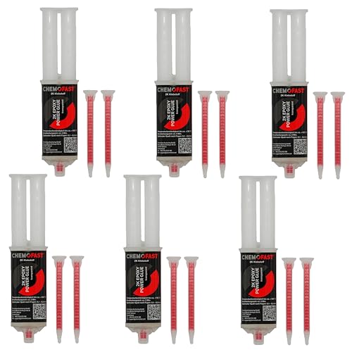 6x Remstaler 2K EPOXIDKLEBER | Kraftkleber | extra Stark für Innen- und Außenbereich inkl. 2 Mischer | transparent 6x Remstaler 2K EPOXIDKLEBER | Kraftkleber | extra Stark für Innen- und Außenbereich inkl. 2 Mischer | transparent von Remstaler Befestigungstechnik