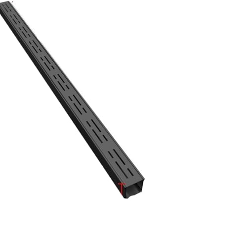 RenCehn 1 Stück Edelstahl-Grabenentwässerungsset mit Metall-Abflussgitter – korrosionsfrei, Entwässerungslösung for Hof und Einfahrt(15cmx5cmx100cm) von RenCehn