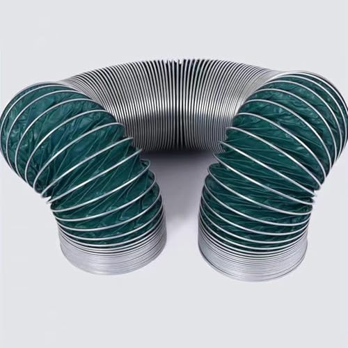 RenCehn 1 Stück Flexibles Trockner-Rohr – kommerzielles Entlüftungsrohr for Küchen, Werkstätten und Gewächshäuser – zuschneidbare HVAC-Rohre(L6meters ID102mm) von RenCehn