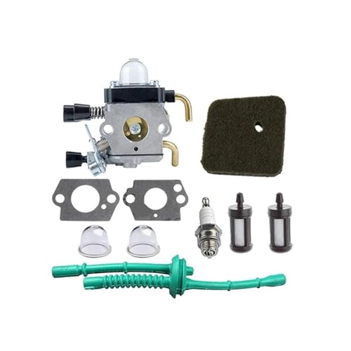 Für STIHL FS38 FS45 FS46 FS55 Carburateur FS-38 FS 45 46 FS-55 HL45 HL45Z HL45DZ C1Q-S97 Vergaser Wtih Luftfilter für Stecker Kits(Kit) von RenMebu