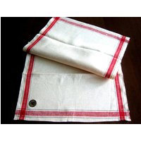 Küche Bad Vintage Unbenutzt Waschtisch Leinen Handtuch Rot Schwarz Nadelstreifen Neu Küche Bad Vintage Unbenutzt Waschtisch Leinen Handtuch Rot Schwarz Nadelstreifen Neu von RenaissanceProfessor