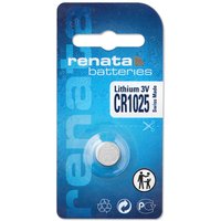 Renata - Knopfzelle cr 1025 3 v 1 St. 30 mAh Lithium von Renata