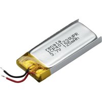 Renata ICP401230UPR Spezial-Akku Prismatisch Kabel LiPo 3.7V 130 mAh von Renata