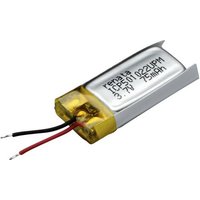 Renata ICP501022UPM Spezial-Akku Prismatisch Kabel LiPo 3.7V 75 mAh von Renata