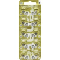 Knopfzelle 364 10 St. 20 mAh - Renata von Renata