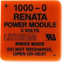 Powermodul 1000-0 Spezial-Batterie Pin Lithium 3 v 950 mAh 1 St. - Renata von Renata