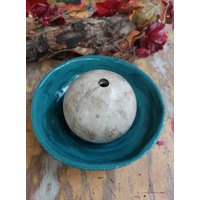 Handgetöpferter Katzenbrunnen Bzw. Zimmerbrunnen Im Kleinen Format von RenatesKeramikShop