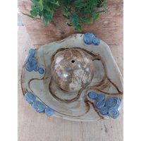 Handgetöpferter Katzenbrunnen Bzw. Zimmerbrunnen Im Vintage Stil von RenatesKeramikShop