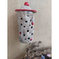 Keramik Marienkäfer Bzw. Schmetterlings Häuschen von RenatesKeramikShop