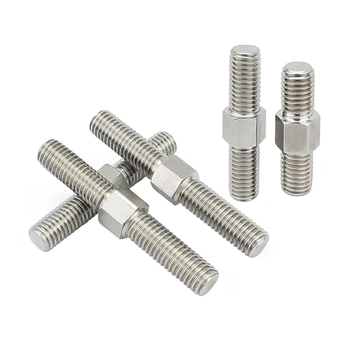 Doppelseitige Gewindestangen – Stehbolzen aus Edelstahl mit Links- und Rechtsgewinde for Industrie- und Lebensmittelanwendungen(M8x70mm 2pcs) von RenCehn