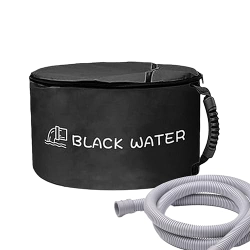 Abwasserschlauch-Aufbewahrung für Wohnmobile,Wasserdichte Aufbewahrungslösung Für RV Abwasserschläuche - Tragbarer Aufbewahrungsbehälter Mit Doppelreißverschluss Für Werkzeuge Anschlusskabel von Renchey