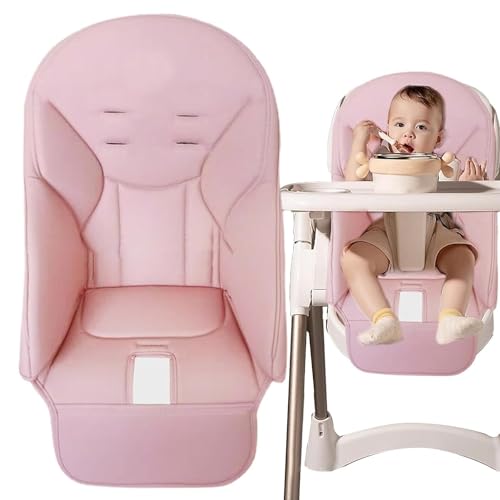 Baby Hochstuhl Kissenbezug - Hochstuhl Bezug | Sitzverkleinerer Für Hochstuhl | Esszimmerstuhl Sitzkissen | PU-Leder Hochstuhl Sitzauflage Ersatzbezug Für Peg Perego, Kosmic Jané, Baoneo, Siesta Zero3 von Renchey