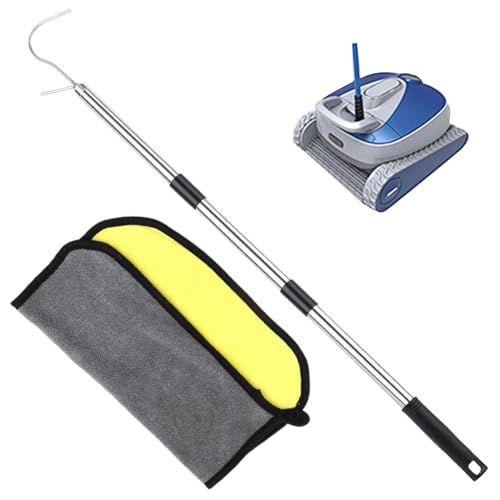 Poolstaubsauger Haken | Edelstahl Poolstaubsauger Stangen Haken Kit,Reinigungszubehör Bergung Werkzeug Halterung für Gewerblich Greifen Abschöpfen Sicherheit Rettung von Renchey