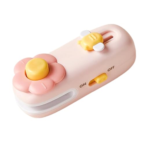 Renchey 2 in 1 Beutelversiegler und Schneider,Tragbarer Vakuumierer - Magnetisch Handheld Wiederaufladbar 2 In 1 Versiegler Für Lebensmittel Vorratslagerung Haushalt von Renchey