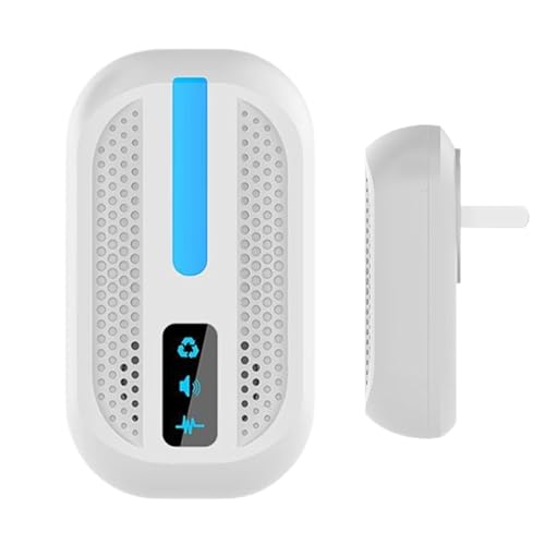 Renchey Gnat Repeller Plug In,Kakerlaken Fallen Kontrolle - Leiser Ultraschall Stechmücken Vertreiber für Mäuse Ameisen Spinnen Kontrolle im Haus von Renchey