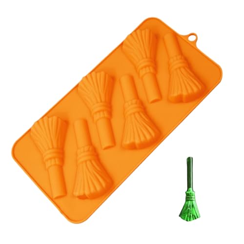 Renchey Halloween Formen Silikon | Cupcake Deko Spinne Kürbis Formen | Einfache Entformung Antihaft Backform für Handwerk Fondant Harz Seife Schokolade Cupcake Deko Halloween Party Projekte von Renchey
