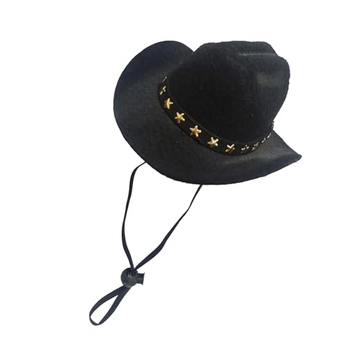Renchey Haustier Cowboyhut | Tier Cowboy Kostüm Hut - Partyzubehör für Hunde und Katzen Kostüm Caps zum täglichen Tragen Karneval Halloween Western Partys Renchey Haustier Cowboyhut | Tier Cowboy Kostüm Hut - Partyzubehör für Hunde und Katzen Kostüm Caps zum täglichen Tragen Karneval Halloween Western Partys von Renchey
