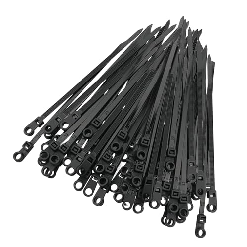 Renchey Kabelbinder wiederverwendbar, wiederverwendbare Kabelbinder für hohe Beanspruchung, Kabelbinder, verstellbar, abnehmbar, 100 Stück, Kabelbinder-Set mit hoher Zugfestigkeit, Renchey Kabelbinder wiederverwendbar, wiederverwendbare Kabelbinder für hohe Beanspruchung, Kabelbinder, verstellbar, abnehmbar, 100 Stück, Kabelbinder-Set mit hoher Zugfestigkeit, von Renchey