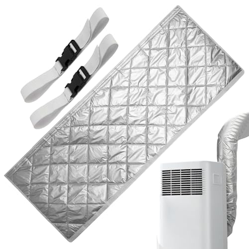 Renchey Klimakanal Isolierband - Luftkanal Isolierschutz Für Abluftschlauch | Heizungsreduzierendes Zubehör Für Wohnheim Schlafzimmer Büro Renchey Klimakanal Isolierband - Luftkanal Isolierschutz Für Abluftschlauch | Heizungsreduzierendes Zubehör Für Wohnheim Schlafzimmer Büro von Renchey