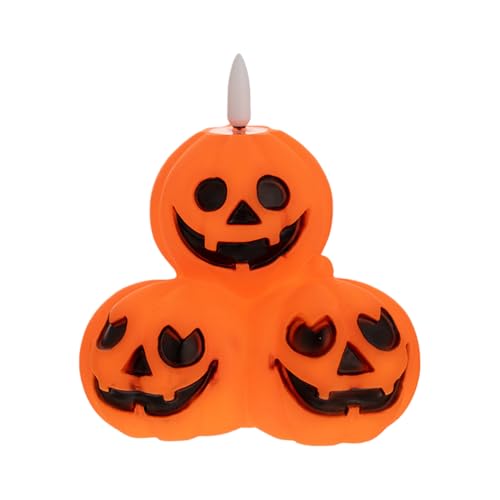 Renchey Kürbislichter - Kürbis Tischlampe LED Beleuchtung Halloween Dekoration | Spooky Ambientbeleuchtung Heimdekoration | Für Kamin Schreibtisch Schlafzimmer Büro Wohnzimmer Schule Außenbereich von Renchey