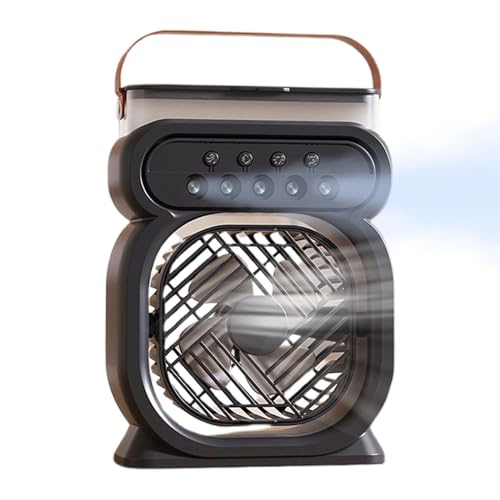 Renchey Mister Fan Tragbar - Tragbarer Luftkühler mit Wasserzerstäuber,3 Einstellbare Windgeschwindigkeiten Kühlgerät für Schlafen Lernen Camping Reisen Renchey Mister Fan Tragbar - Tragbarer Luftkühler mit Wasserzerstäuber,3 Einstellbare Windgeschwindigkeiten Kühlgerät für Schlafen Lernen Camping Reisen von Renchey