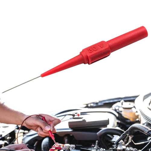 Renchey Piercing-Testsonde,Multimeter-Nadelsonden | 0,7 mm Multimeter-Rücksondenstifte | Autoreparaturwerkzeug, Multimeter-Spitzensonden, empfindliche Kfz-Diagnosewerkzeuge, elektrischer Kfz-Tester von Renchey