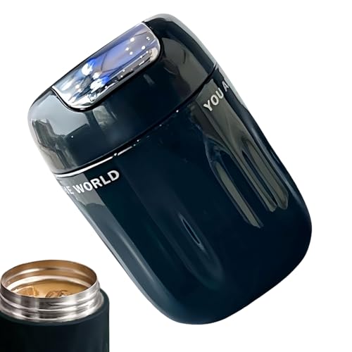 Renchey Reisebecher | Kompakter Kaffeebecher 222ml - Rutschfeste Oberfläche Mit Filter Leichtgewicht Für Unterwegs Auto Wandern Zuhause Büro Teeliebhaber Training Fitnessstudio von Renchey