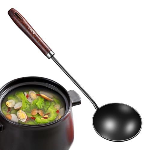 Renchey Suppenkelle, Antihaft Metallschöpfkelle, Vielseitiger Küchenhelfer Servierlöffel Für Haushalt Gastronomie von Renchey