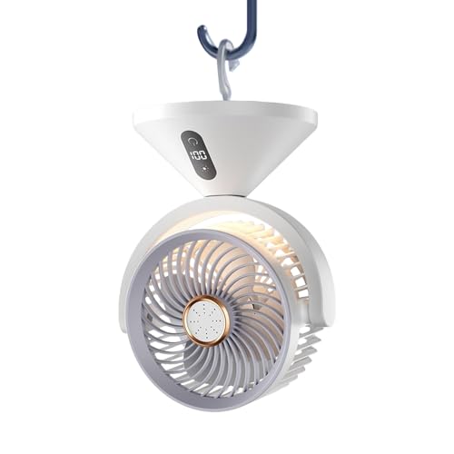 Renchey Tischventilator Mit Luftzirkulation | Wiederaufladbarer Tischventilator Mit Luftzirkulation | Aufhängbar 100-Stufen Sommergerät Für Schlafzimmer Büro Studentenzimmer Renchey Tischventilator Mit Luftzirkulation | Wiederaufladbarer Tischventilator Mit Luftzirkulation | Aufhängbar 100-Stufen Sommergerät Für Schlafzimmer Büro Studentenzimmer von Renchey