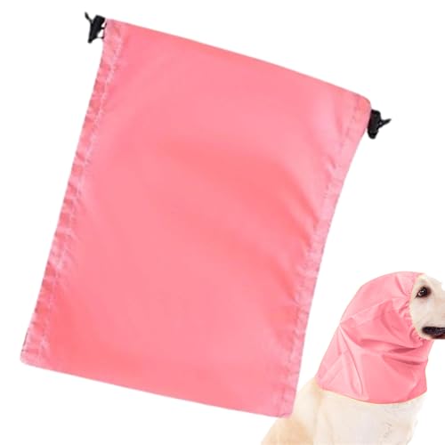 Renchey Verstellbare Hundeduschhaube - Wasserdichter Hund Schwimm Snood Ohrenschutz | Haustier Pflege Schutzhülle Snood Wrap Kopfbedeckung Für Welpen Kätzchen Alle Rassen Baden von Renchey