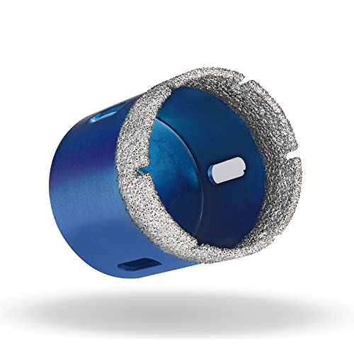 Profi Fliesenbohrer 55mm x M14 - Diamantbohrer für harte Fliesen, Feinsteinzeug uvm. Diamantbohrkrone für Winkelschleifer | rendech® Markenqualität von Rendech