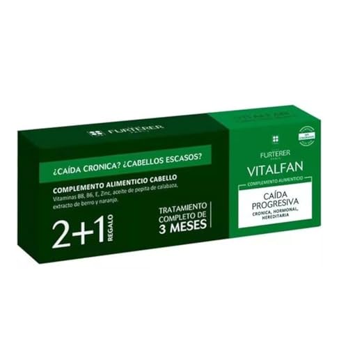VITALFAN CAÍDA PROGRESIVA complemento alimenticio 3 x 30 cáp VITALFAN CAÍDA PROGRESIVA complemento alimenticio 3 x 30 cáp von René Furterer